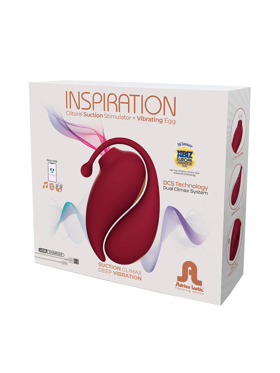 Inspiration Clitoral Suction Stimulator and Vibrating Egg