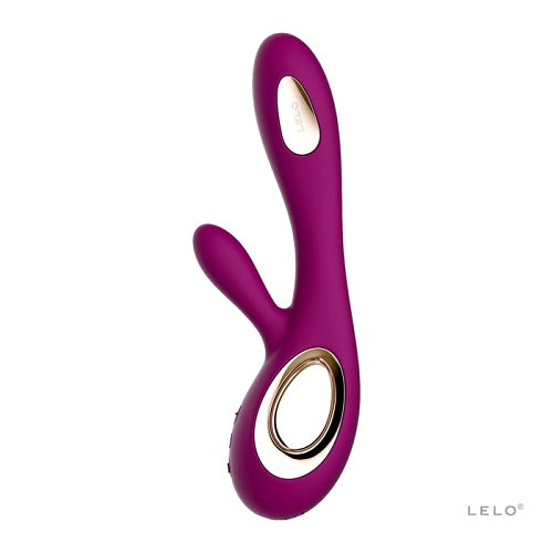 Soraya Wave Dual Action Vibrator Deep Rose