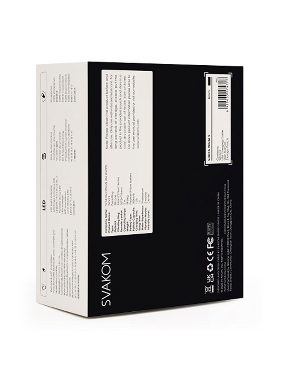 Winni 2 Remote Controlled Couples Cock Ring