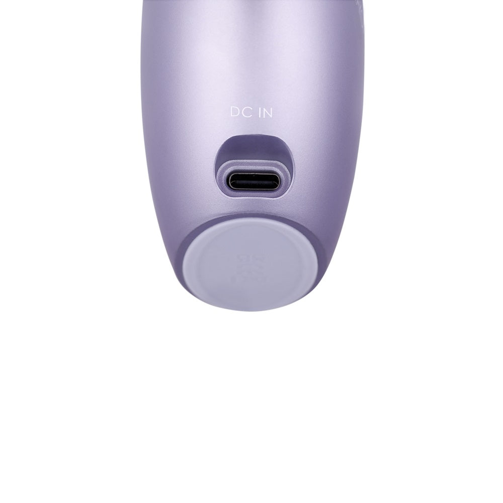 Galaxie Suction Vibrator with Mood Projector Metallic Lilac