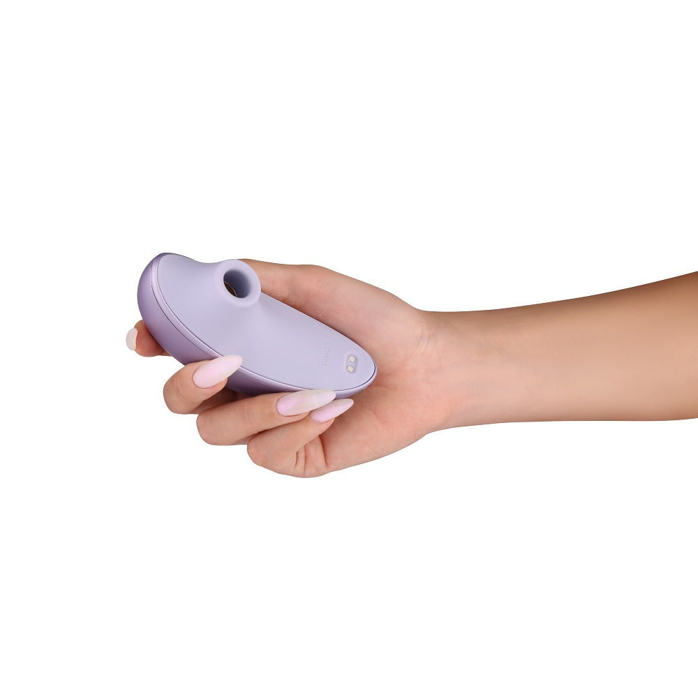 Galaxie Suction Vibrator with Mood Projector Metallic Lilac