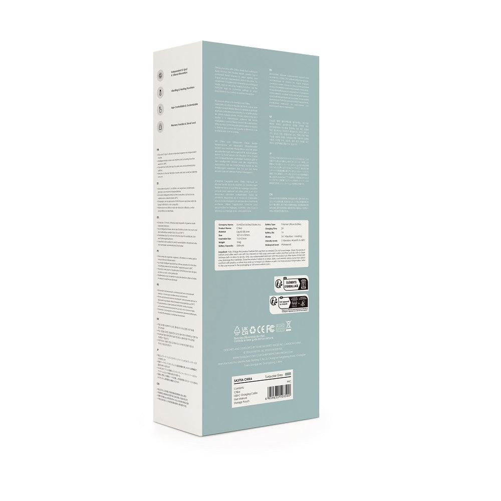 Chika App-Controlled Flexible Warming Rabbit Vibrator