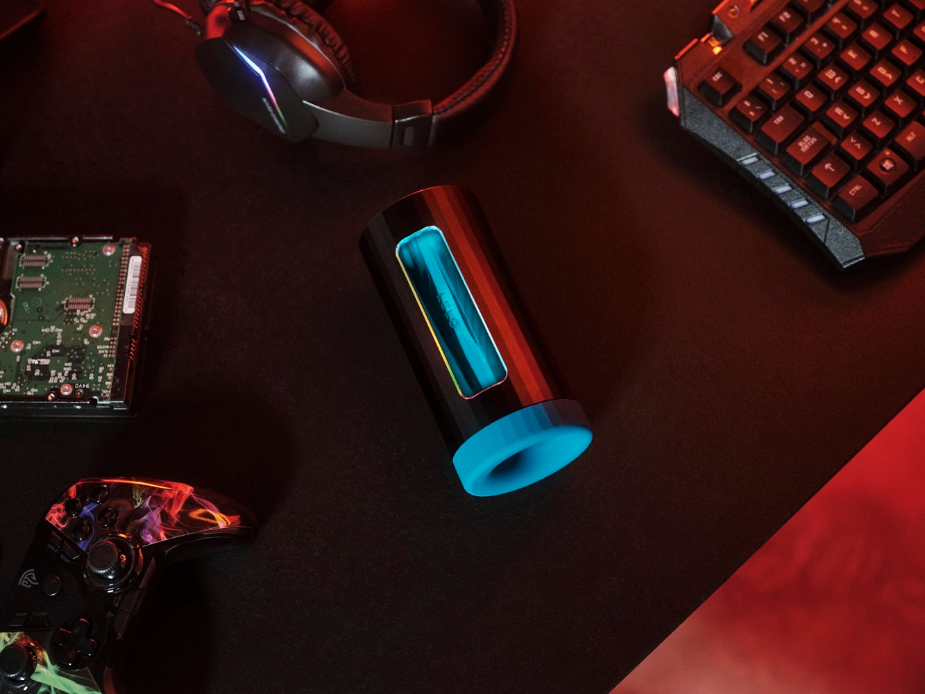 F1S V3 AI Interactive Male Masturbator Blue