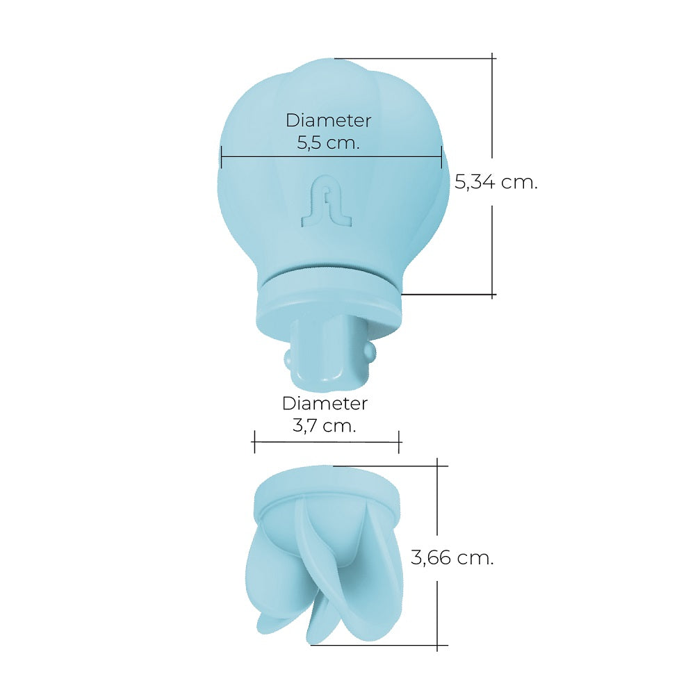 Caress Blue Clitoral Stimulator Blue