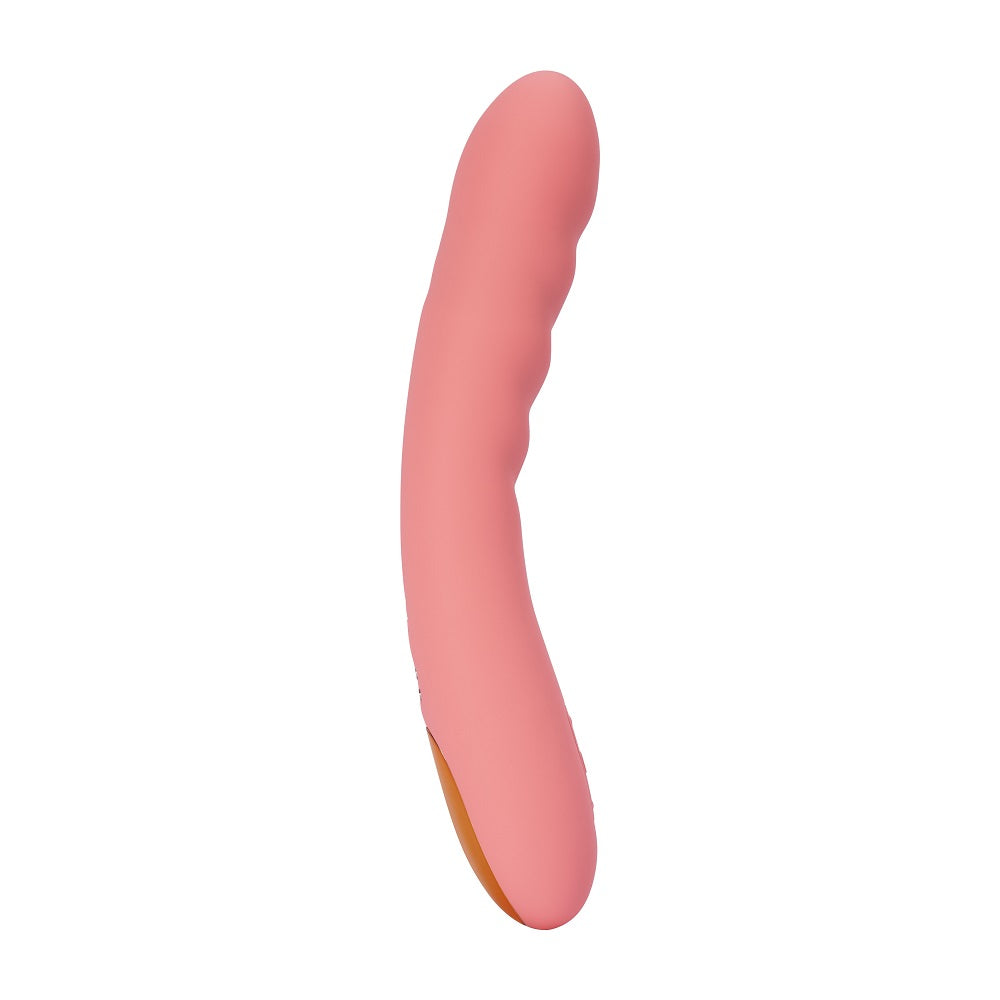 Ava Neo Interactive Thrusting Vibrator Peach Pink