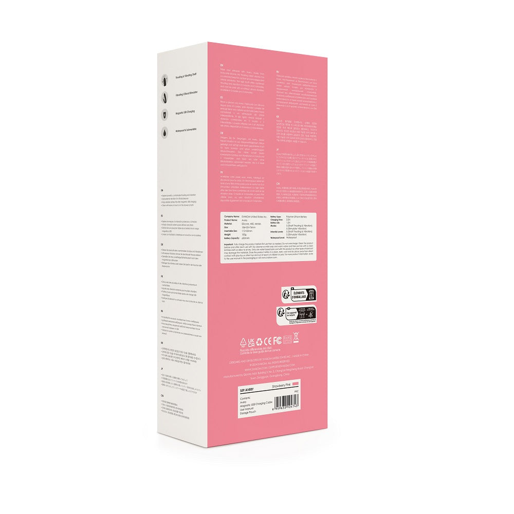 Avery Thrusting Vibrator with Clitoral Stimulator