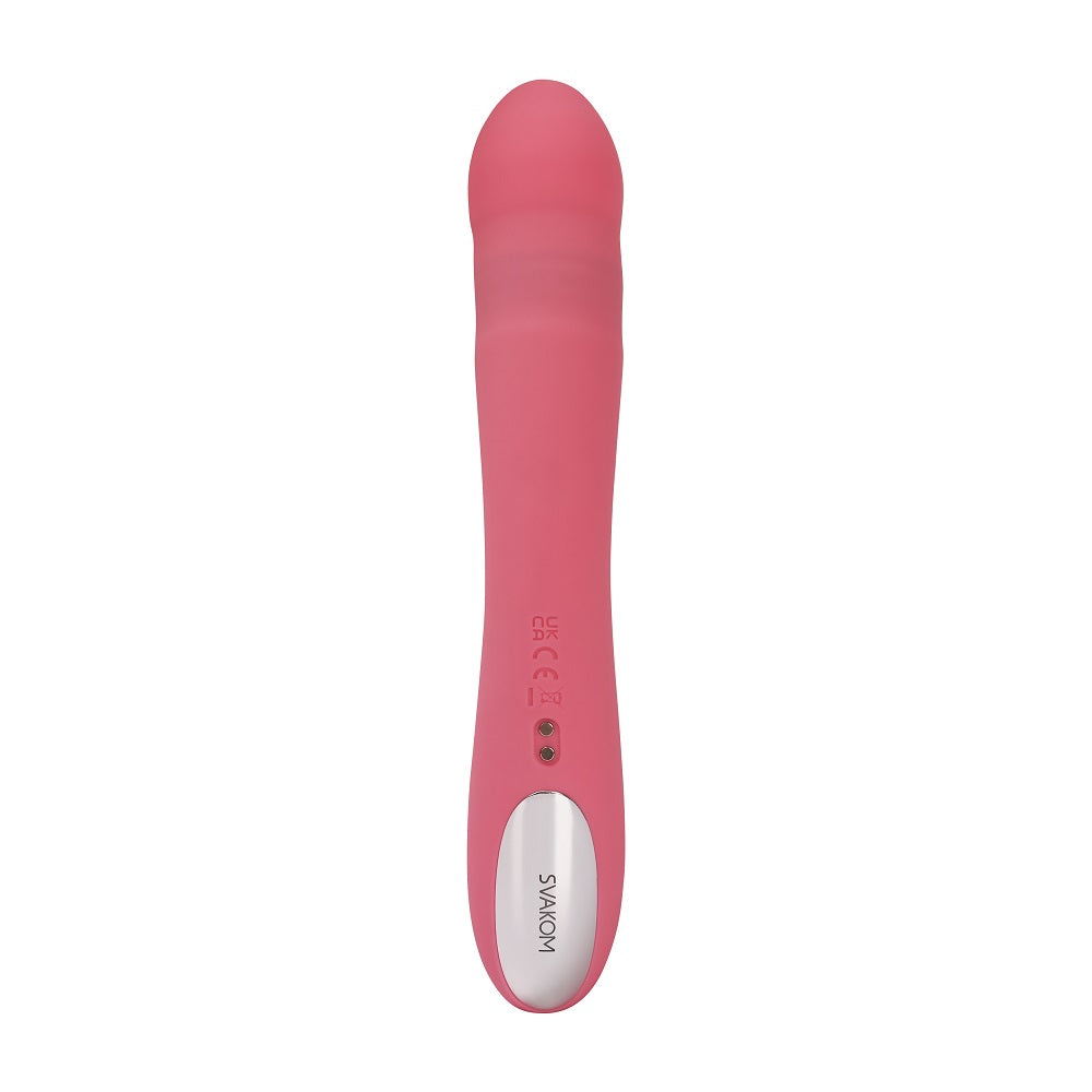 Avery Thrusting Vibrator with Clitoral Stimulator