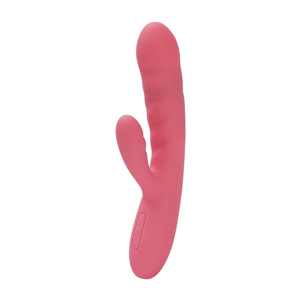 Avery Thrusting Vibrator with Clitoral Stimulator