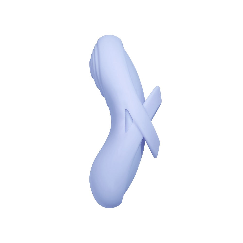 Echo 2 Finger Vibrator Blue