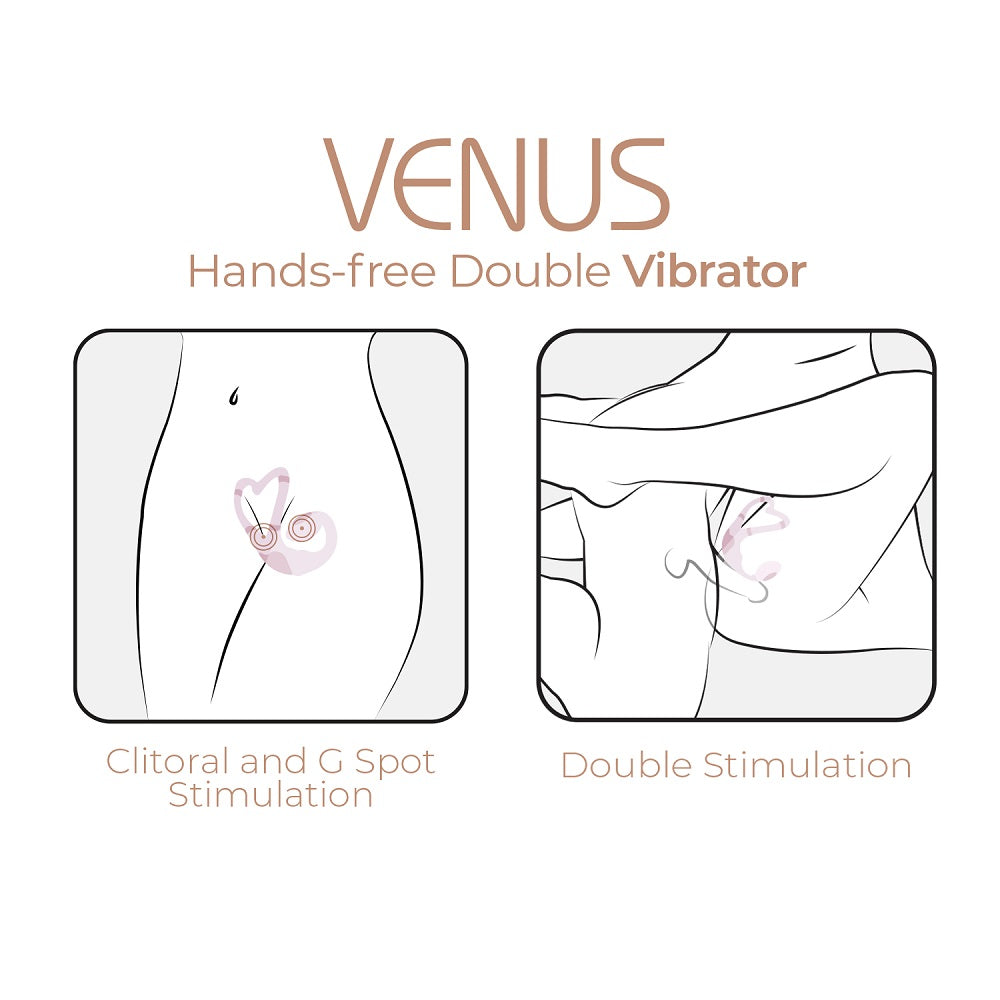Venus Hands Free Double Vibrator