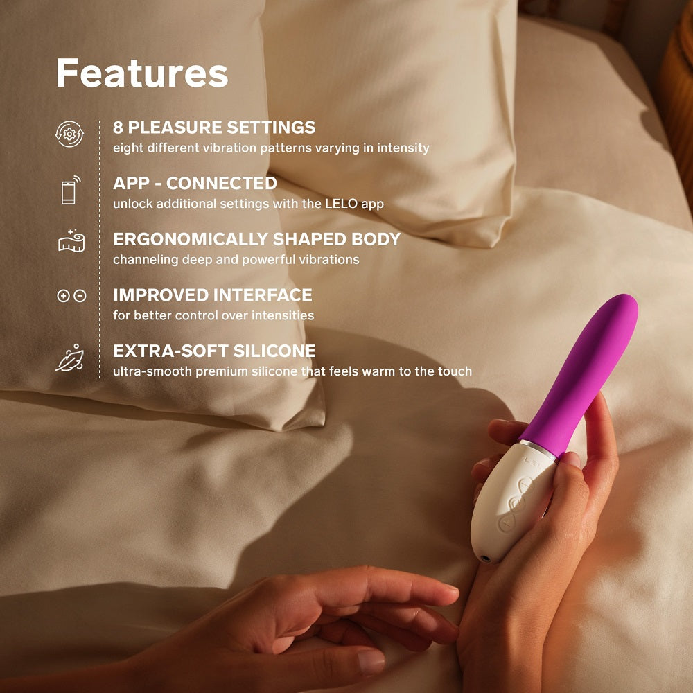 LIV 3 App Controlled G-Spot Vibrator Deep Rose