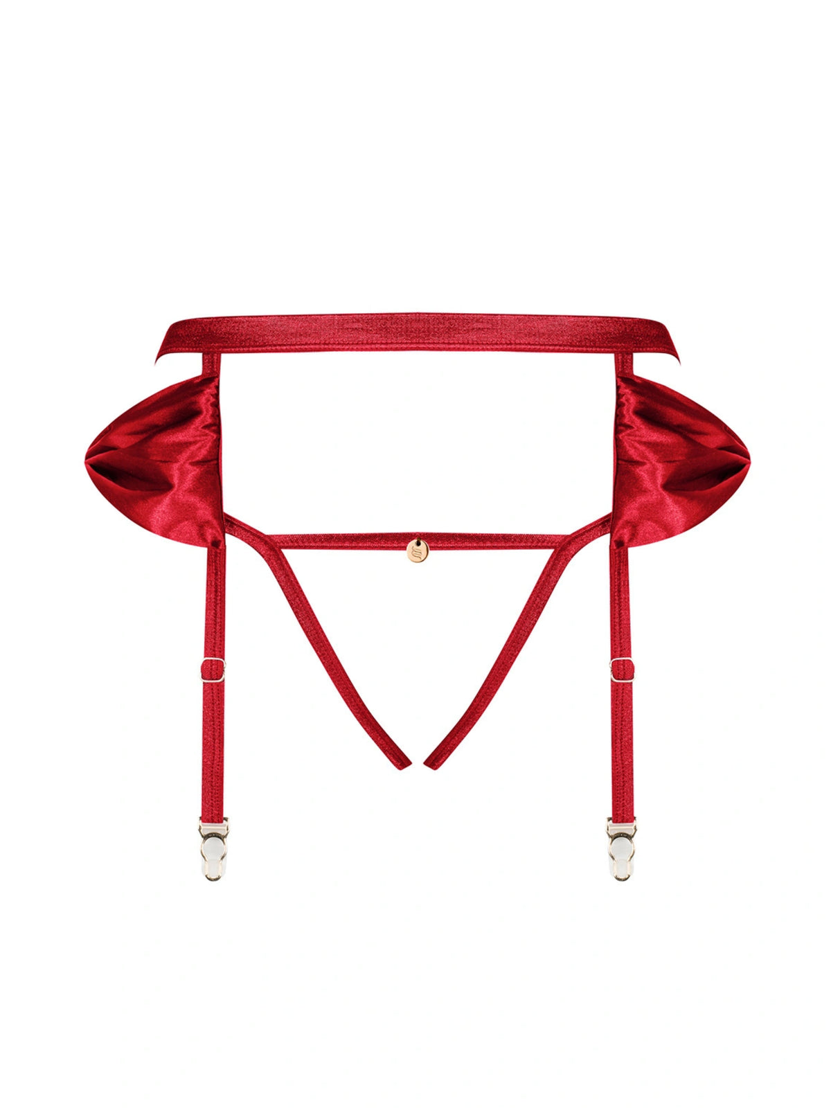 Rubinesa Sexy Red Garter Belt