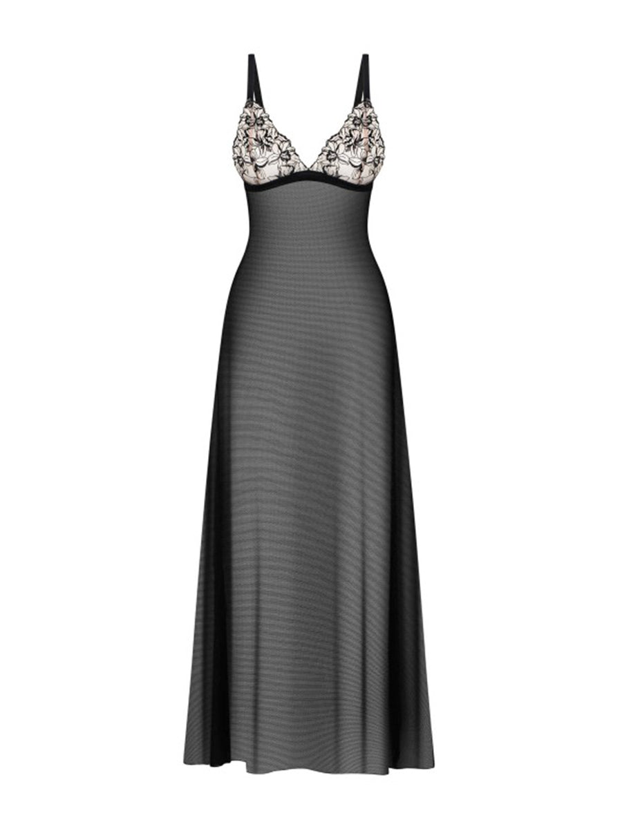 Vila Blanes Longue Chemise - Black