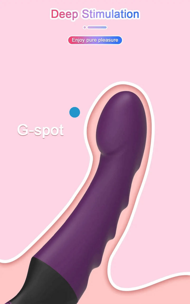 10 modes Soft Corrugated Vibrator for G Spot