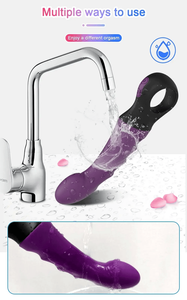 10 modes Soft Corrugated Vibrator for G Spot