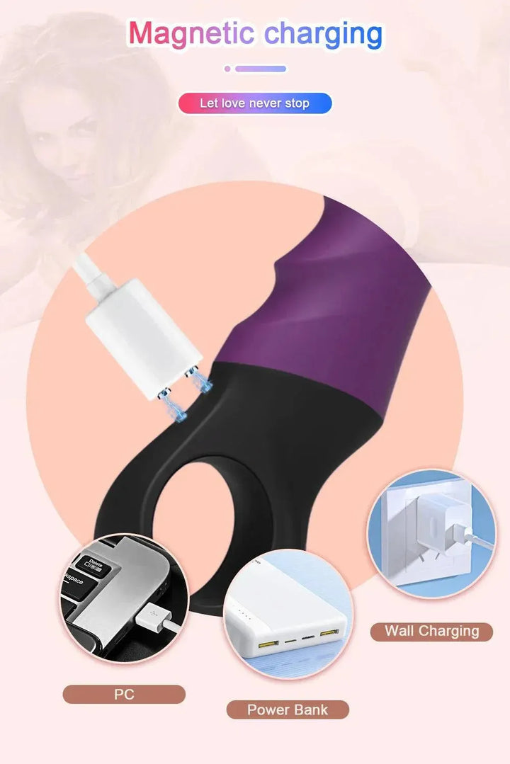 10 modes Soft Corrugated Vibrator for G Spot