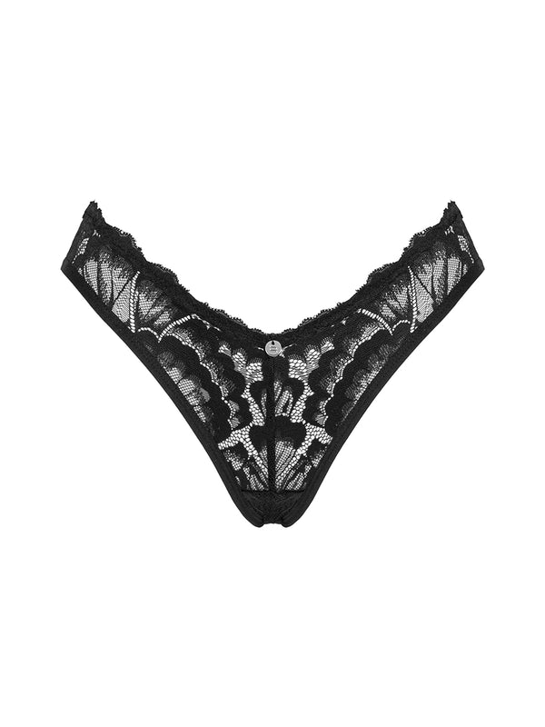 Obsessive Alessya Black Lace Panties