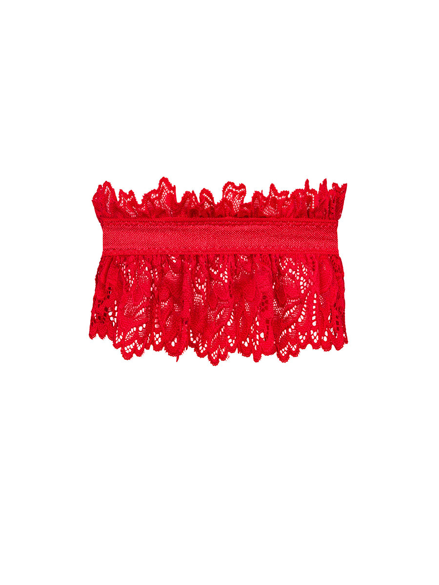 Amor Cherris Garter Red