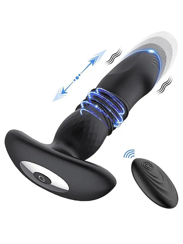 Vibrierender Prostata-Massager mit Fernbedienung