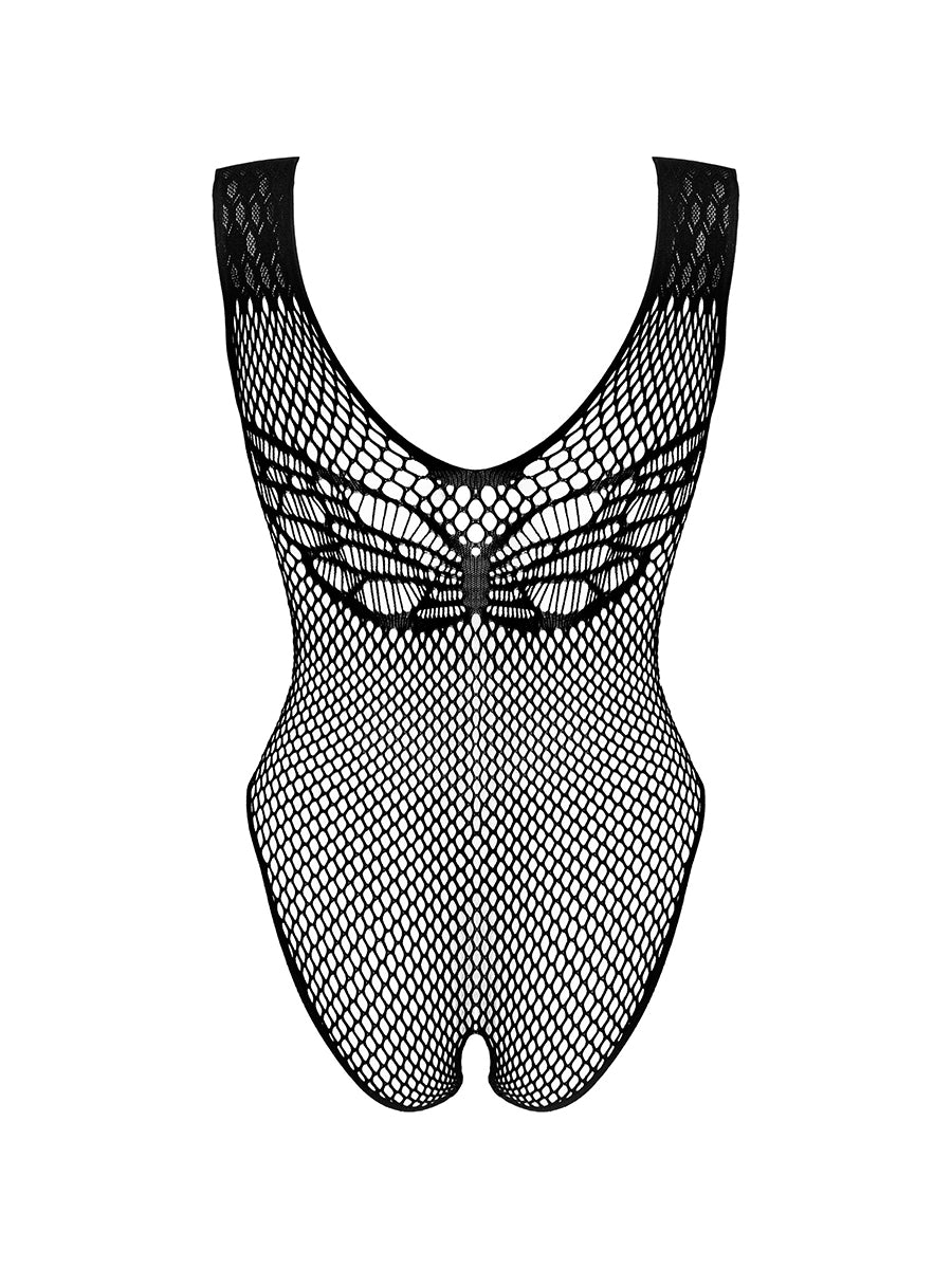 B134 Teddy with An Open Crotch