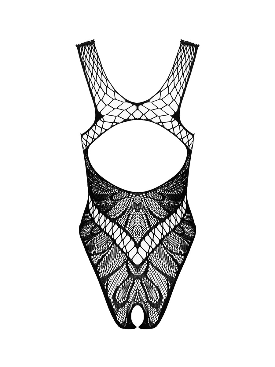 B138 Black Knitted Teddy