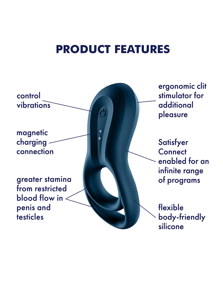 Satisfyer Epic Duo dark blue silicone app-controlled couples cock ring_03