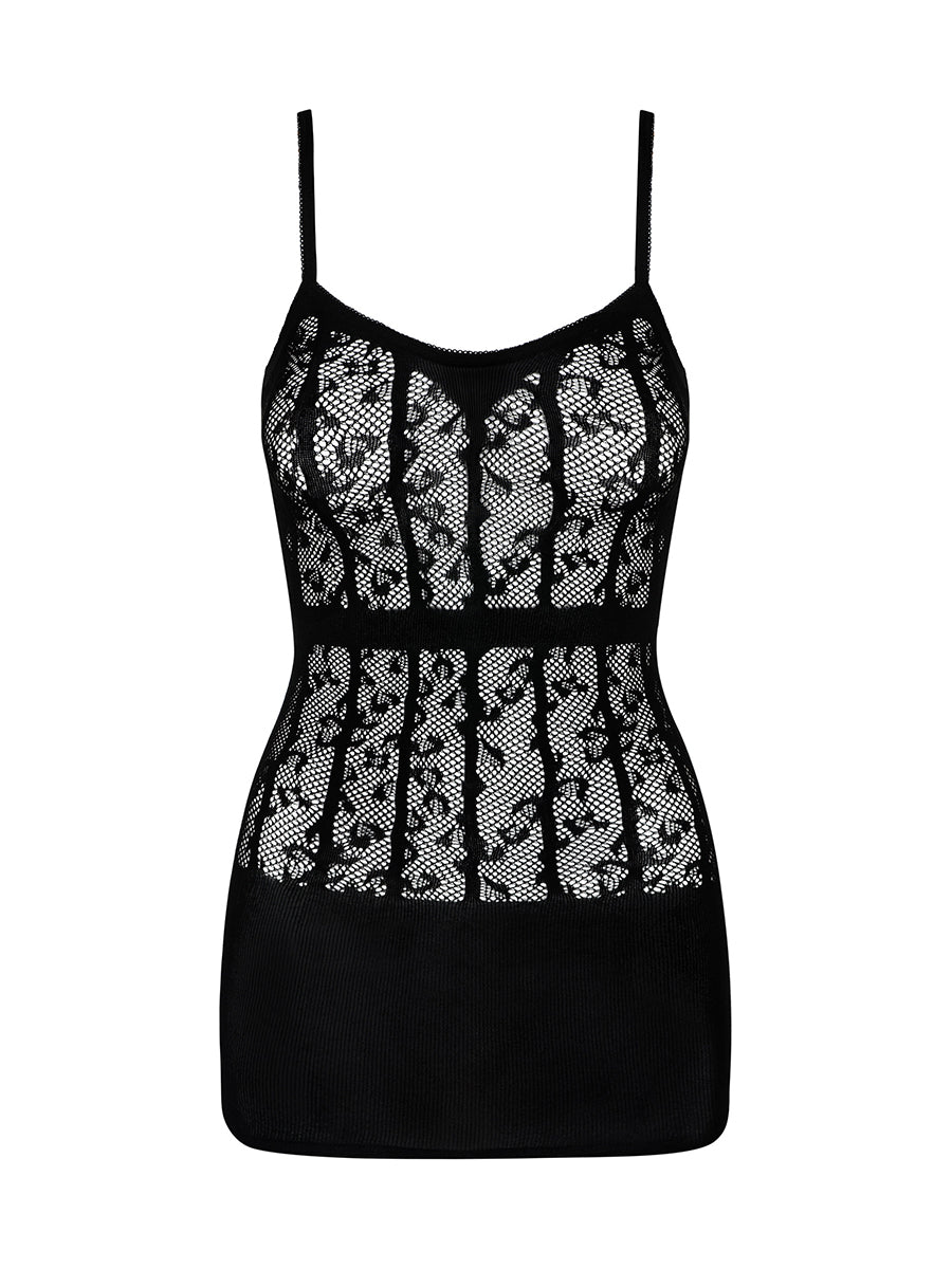 D605 Subtle Dress - Black