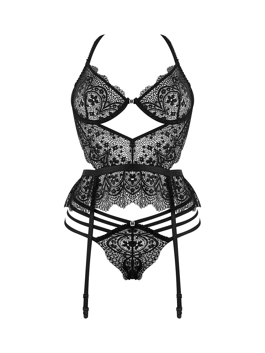 Lace Temptation Lace Lingerie Set