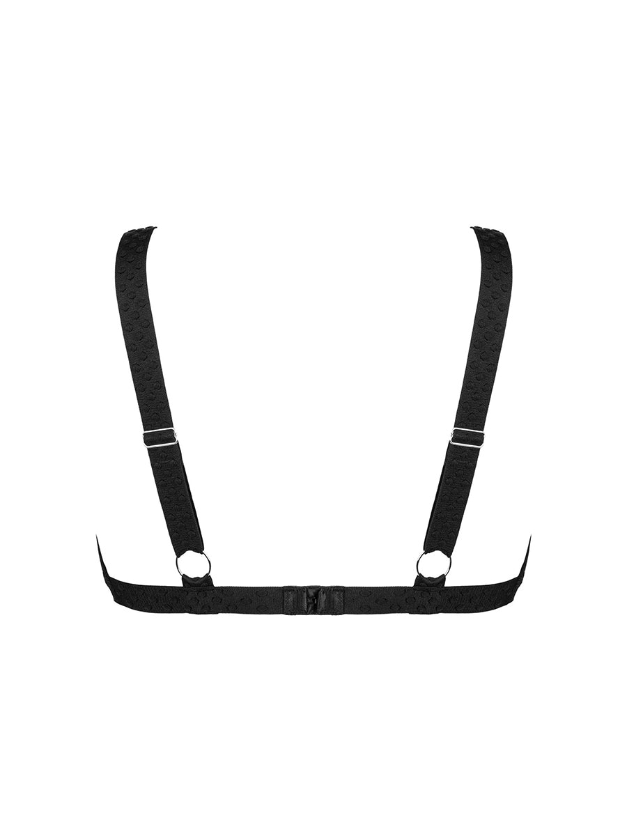 Estiqua Lacy Bra - Black