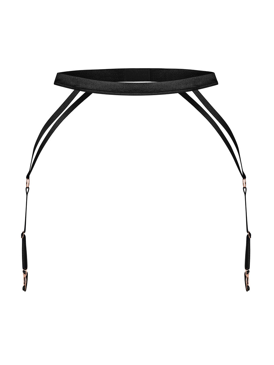 Euridia Garter Belt - Black