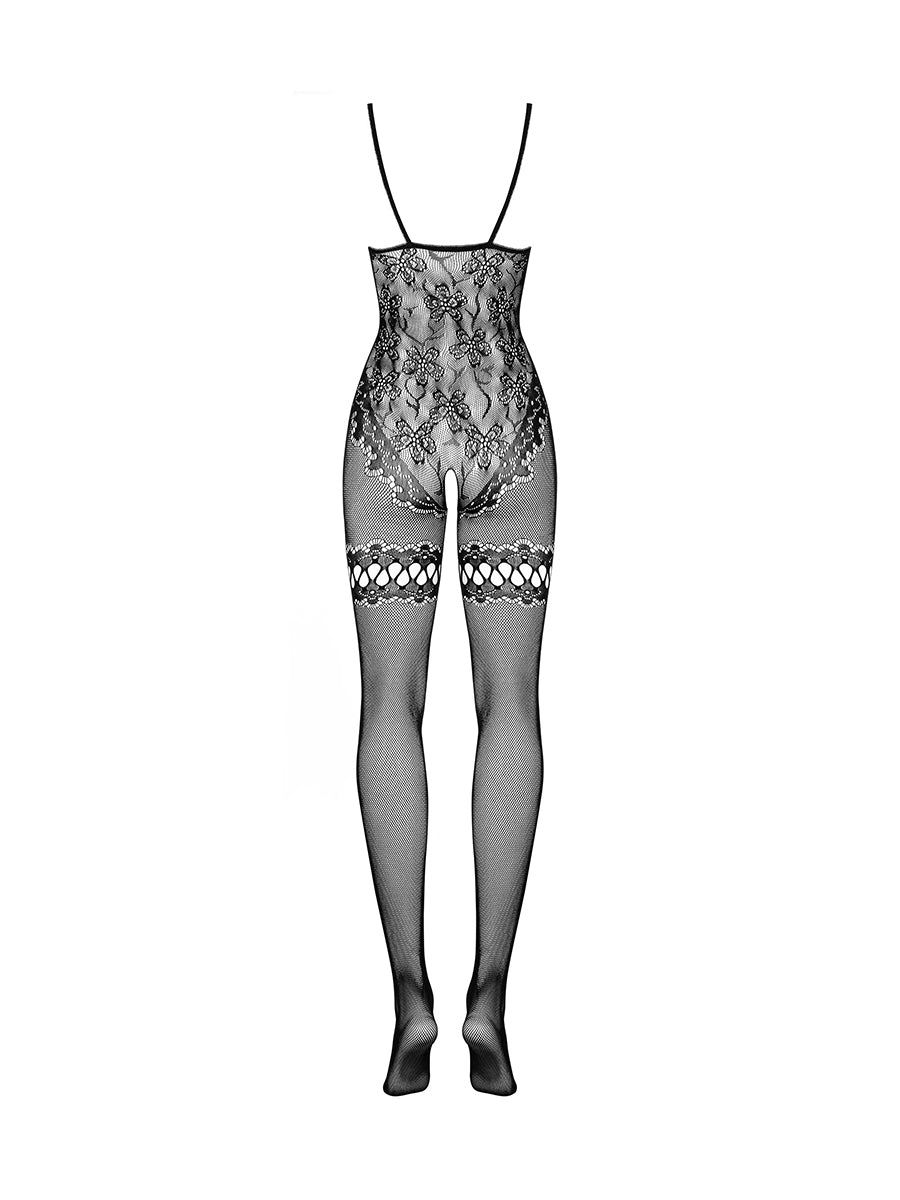 F213 Seductive Bodystocking - Black