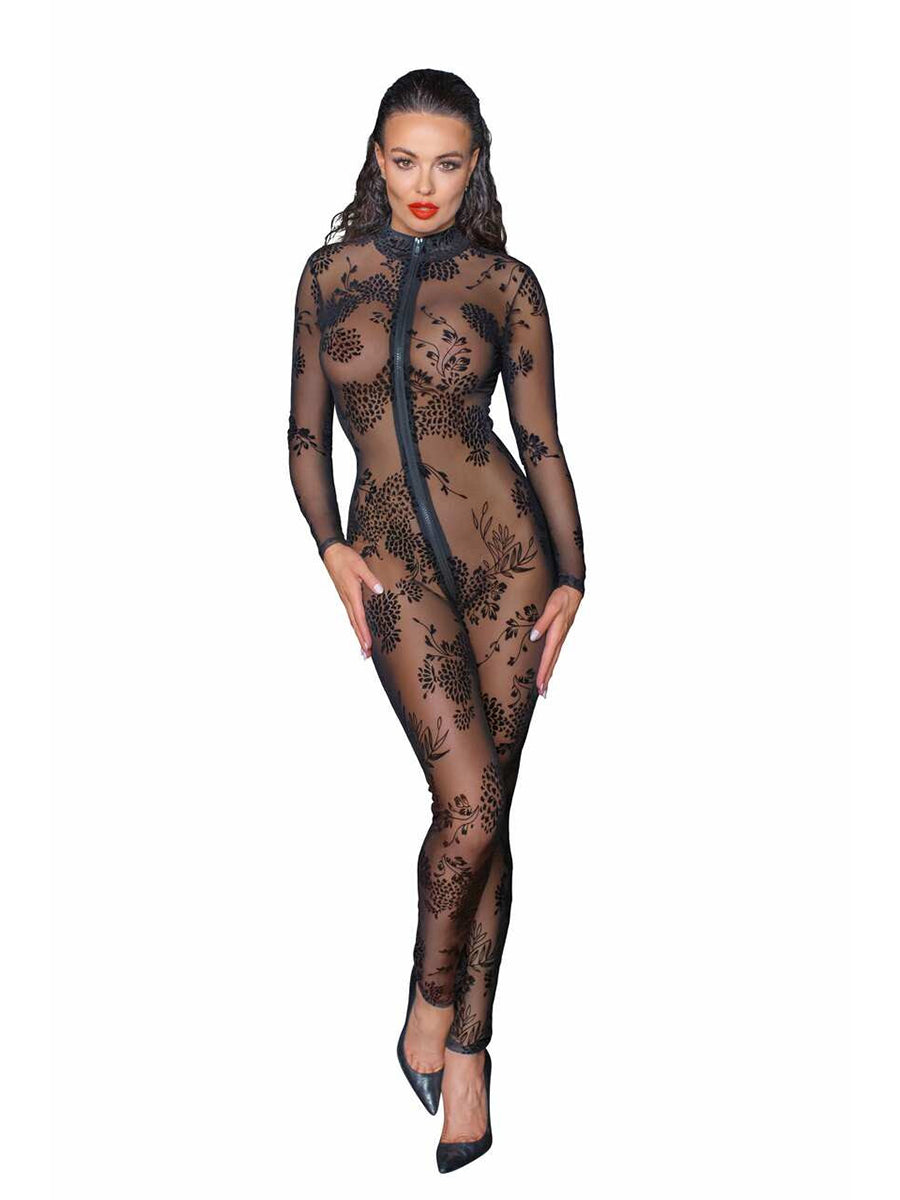 Long Tulle Overall with 3 Way Zipper