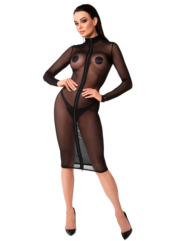 Noir Handmade Ecstasy Mini Dress