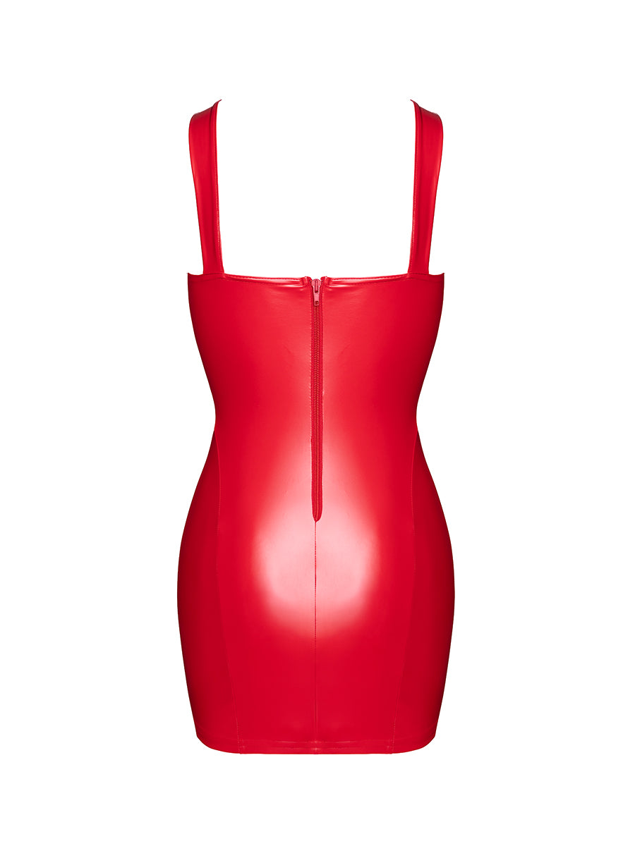 Bombshell Lace-Up Mini Dress