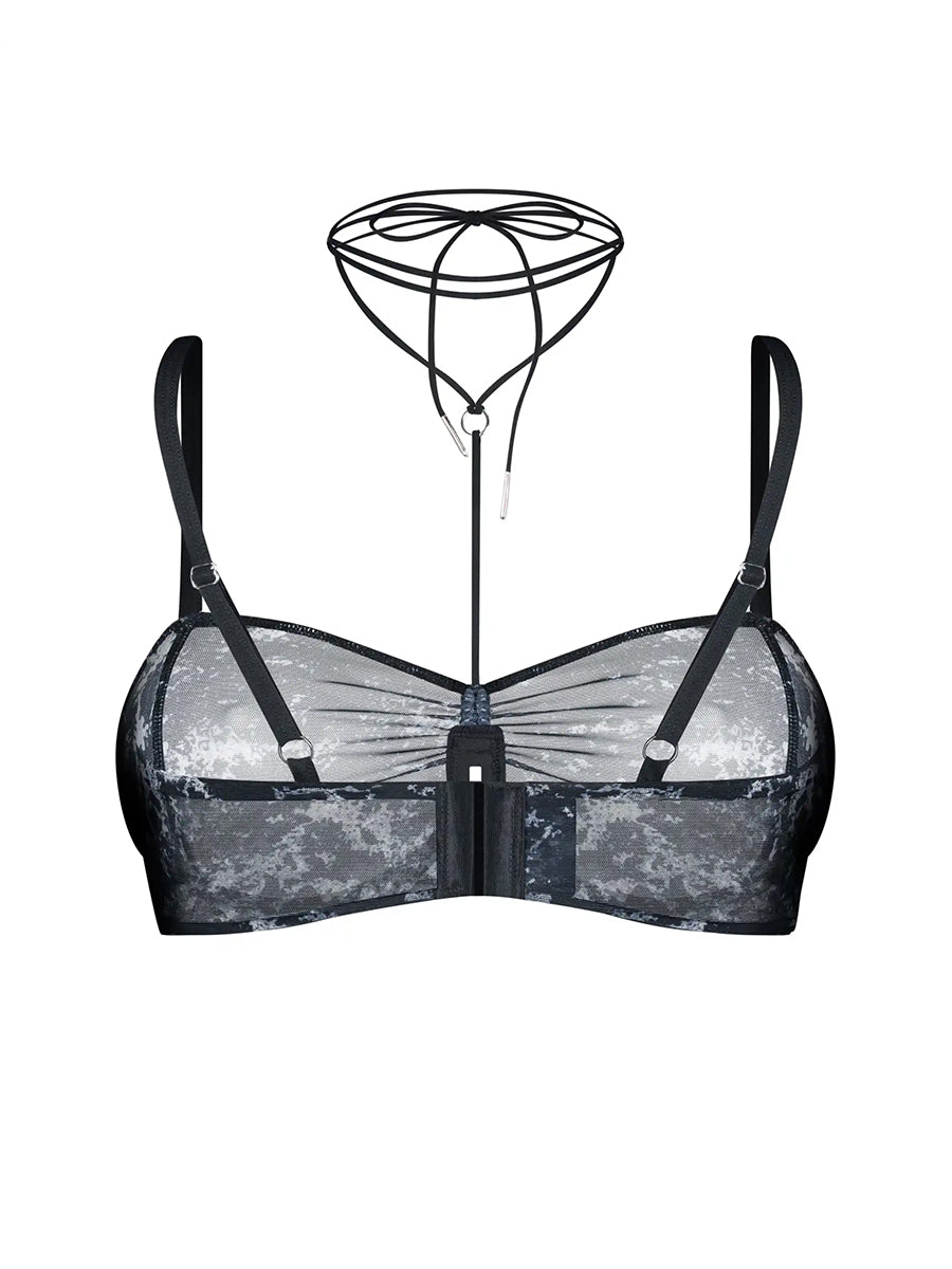 Corrosis Neck-Tie Bra