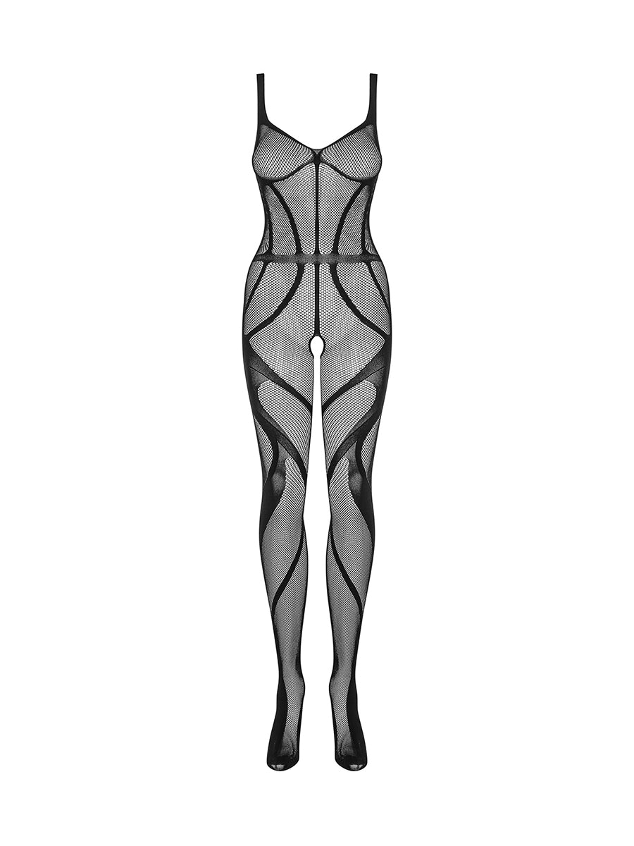 G336 Sexy Black Bodystocking