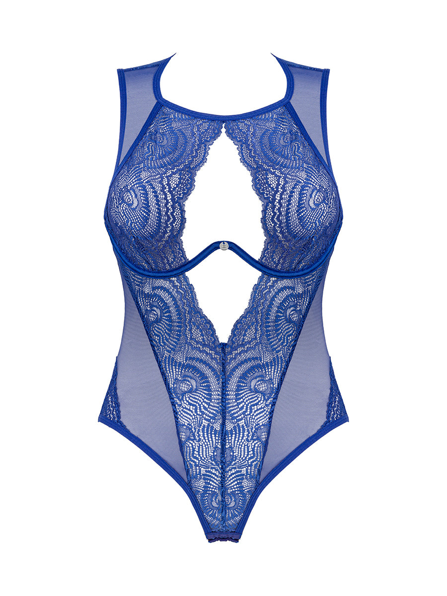 Giselia Lacy Blue Teddy