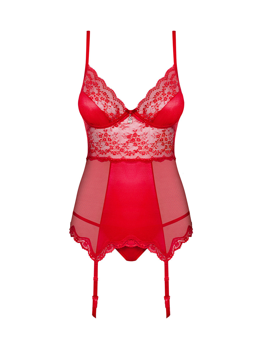 Lovica Red Sexy Corset & Thong