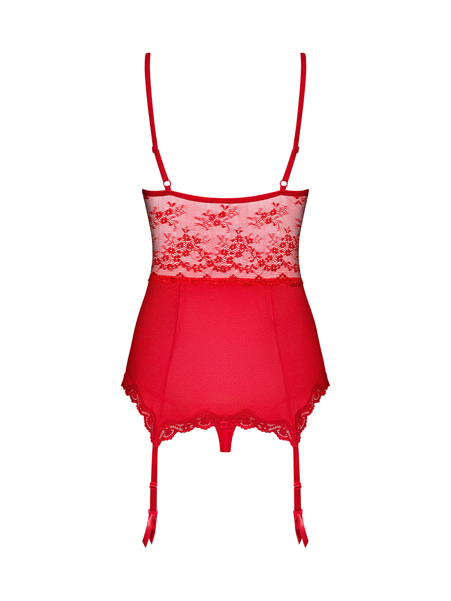 Lovica Red Sexy Corset & Thong