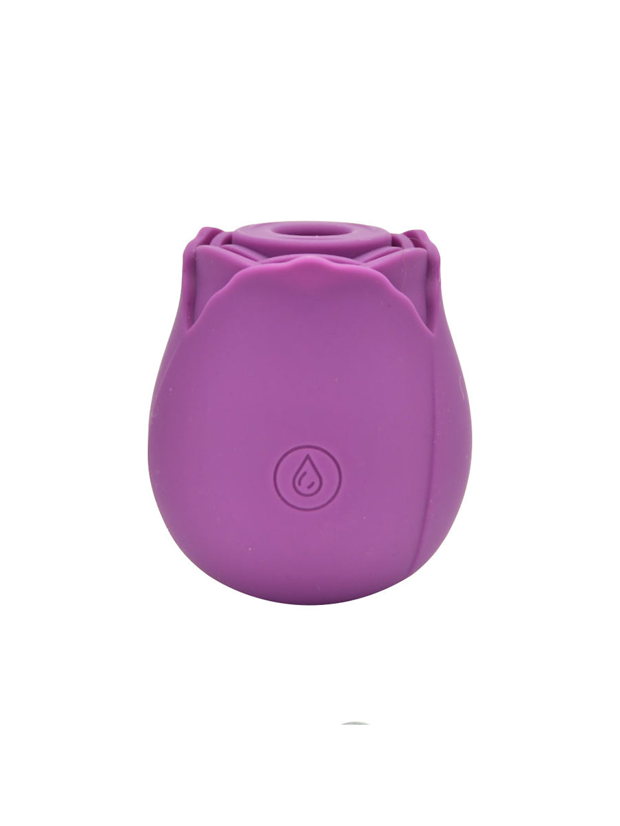 Rose Toy Clitoral Suction Vibrator - Purple