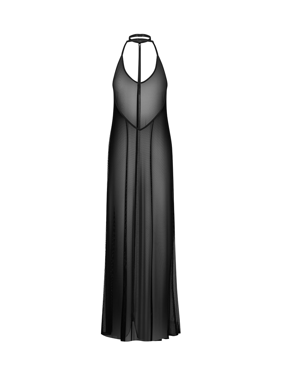Nuites Long Dress - Black