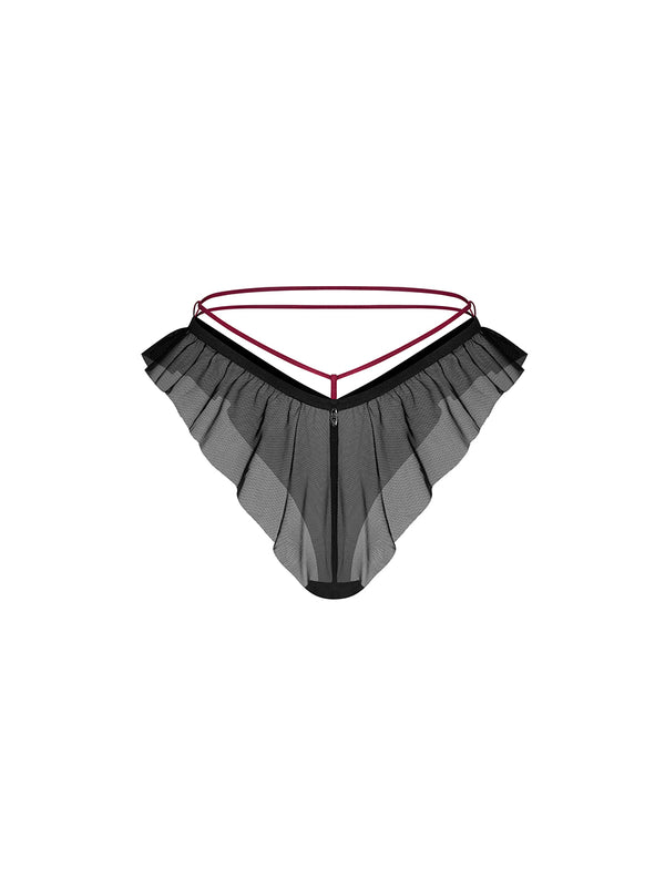 EXQUISITE by Obsessive Parisel Strappy Panties
