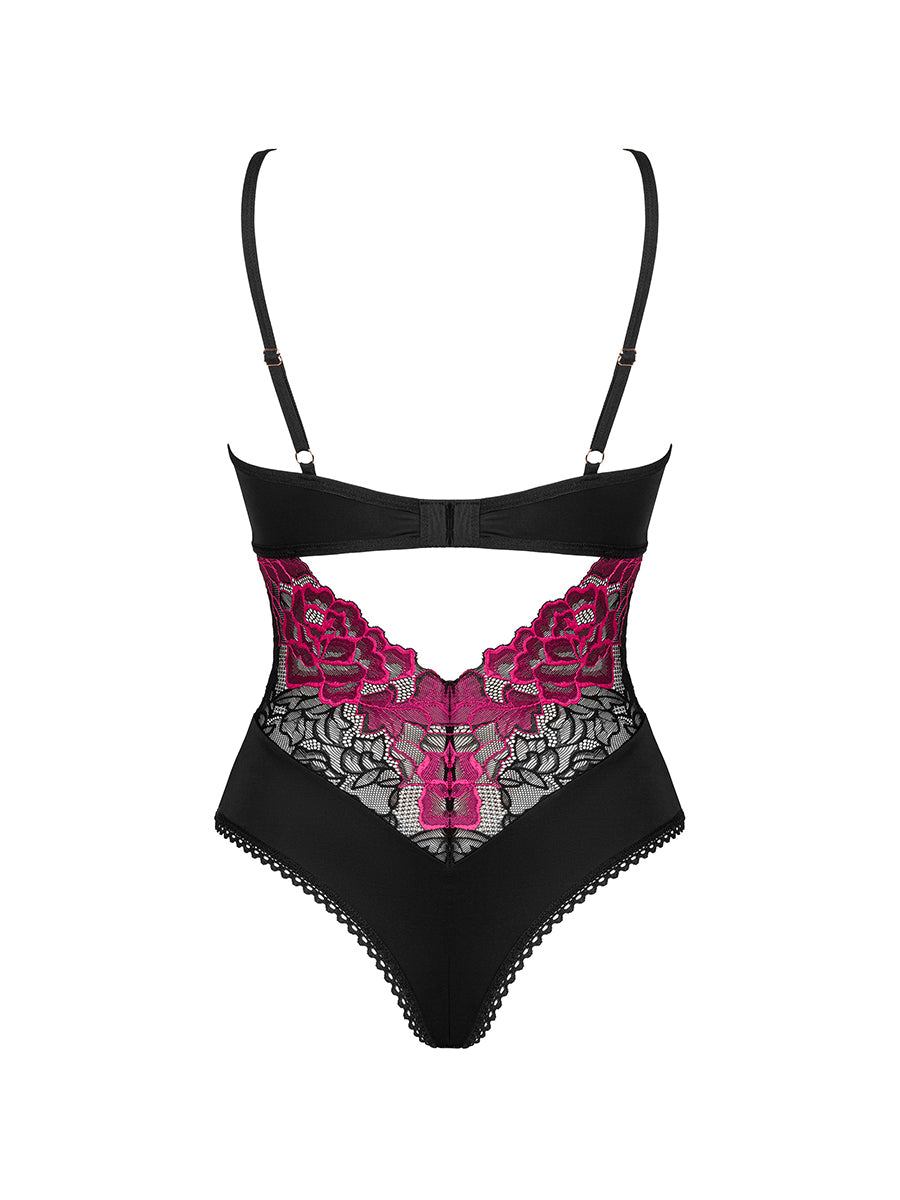 Rosenty Teddy with Rose Embroidery