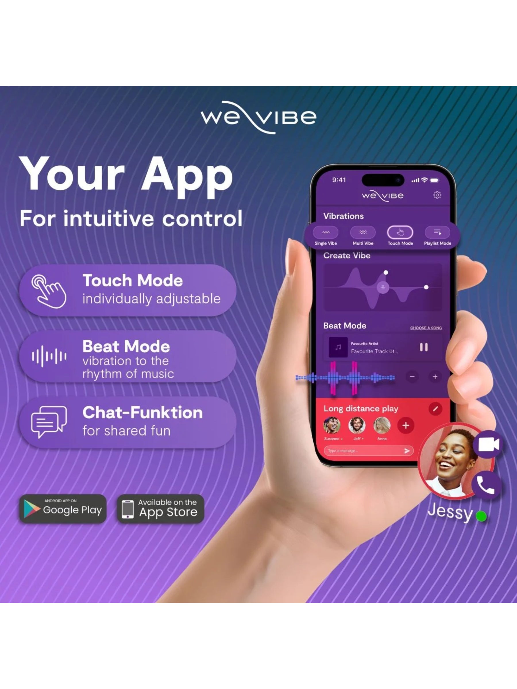 We-Vibe Sync O couples vibrator featuring a secure O-shape architecture for uninterrupted hands-free stimulation.