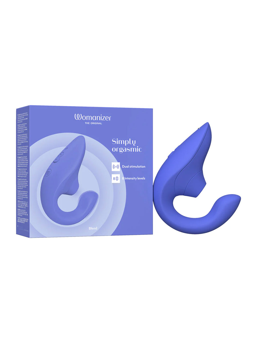 Womanizer Blend premium dual stimulation rabbit vibrator with Pleasure Air