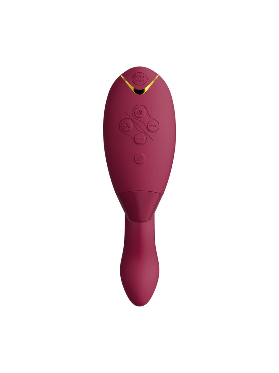 Womanizer DUO 2 premium dual stimulation rabbit toy with flexible internal G-spot arm
