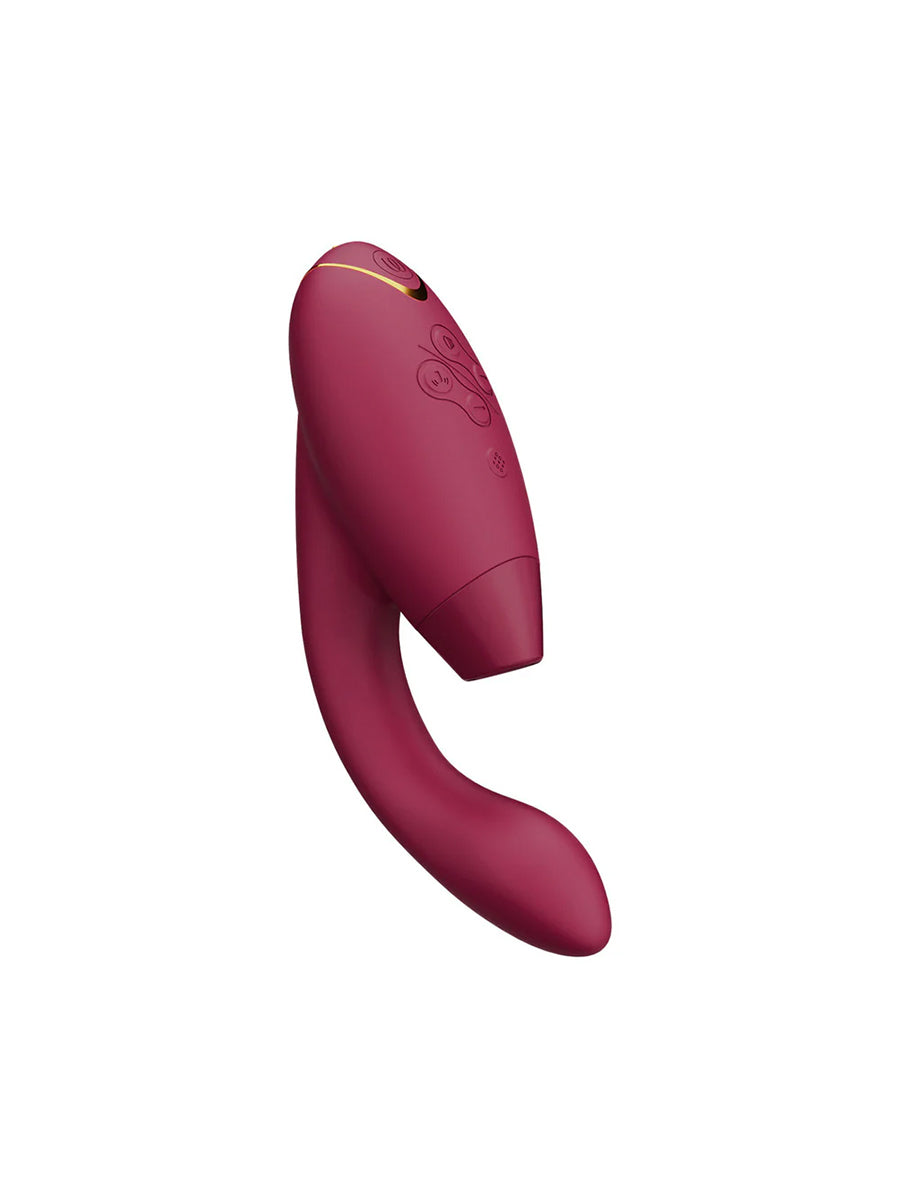 Womanizer DUO 2 premium dual stimulation rabbit toy with flexible internal G-spot arm