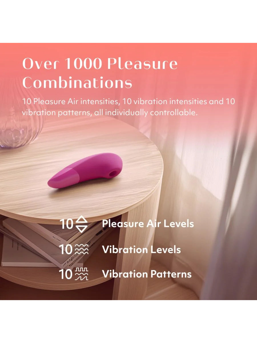 Womanizer Enhance dual-action clitoral stimulator combining Pleasure Air and vibration