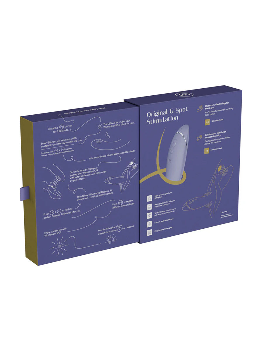 Womanizer OG internal G-Spot stimulator featuring patented Pleasure Air technology