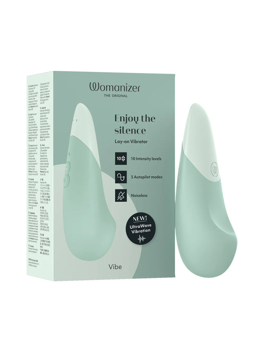 Womanizer Vibe noiseless and ergonomic body-safe silicone vibrator
